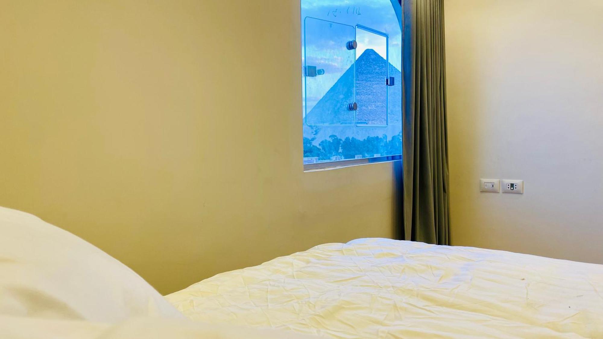 Oh Pyramids View Hotel Kafret el-Gabal Exterior foto