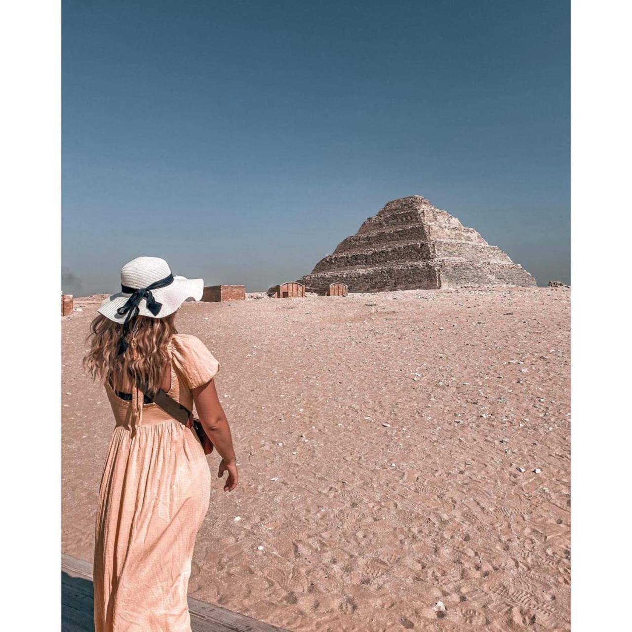 Oh Pyramids View Hotel Kafret el-Gabal Exterior foto