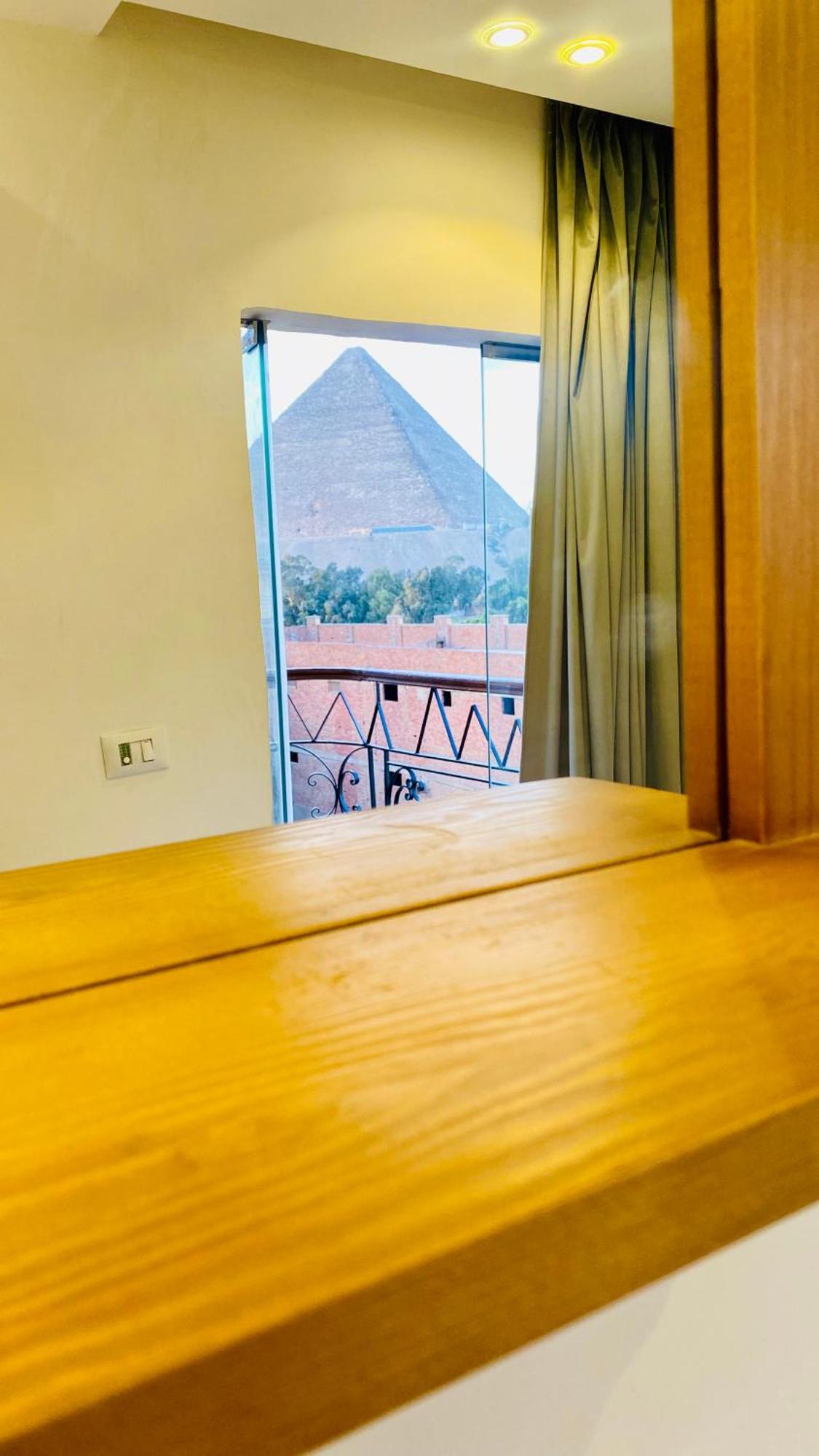 Oh Pyramids View Hotel Kafret el-Gabal Exterior foto