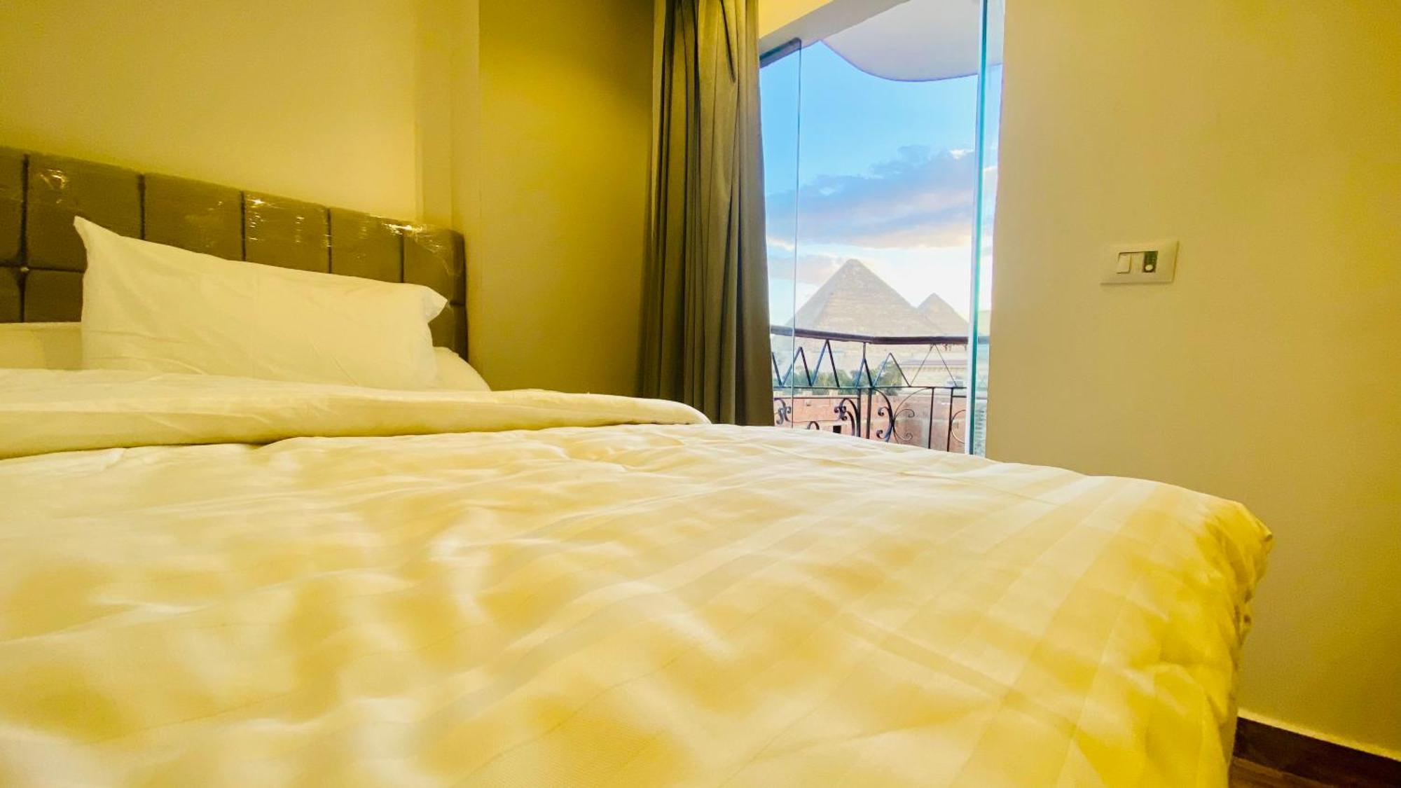 Oh Pyramids View Hotel Kafret el-Gabal Exterior foto