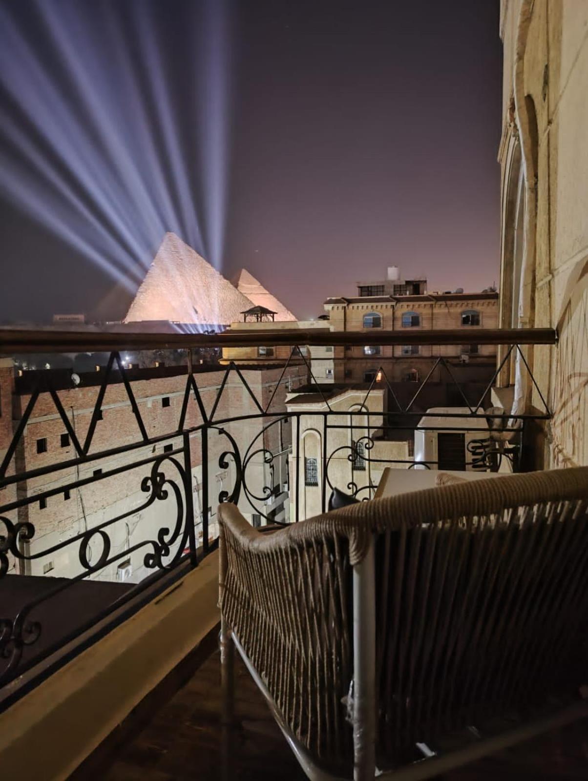 Oh Pyramids View Hotel Kafret el-Gabal Exterior foto